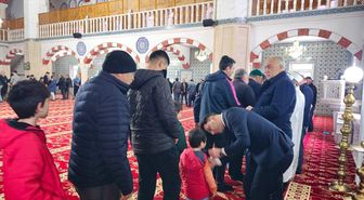 Almus'ta bayramlaşma programı yapıldı