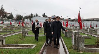 Amasya'da Ramazan Bayramı arifesinde şehitlikler ziyaret edildi