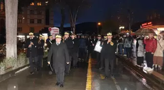 Amasya'da ramazanın gelişi fener alayı ile karşılandı