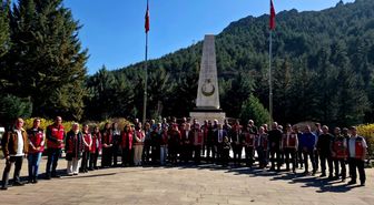 Amasya'da şehit mezarlarının bakımı için çalışma yapıldı