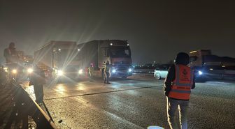 Anadolu Otoyolu'nda zincirleme trafik kazasında 6 kişi yaralandı
