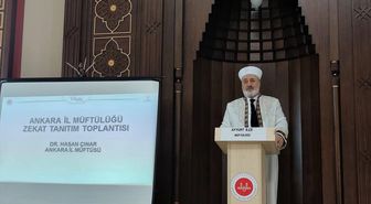 Ankara İl Müftüsü Çınar, esnafla buluştu