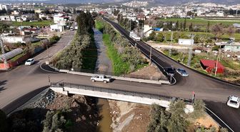 Antakya'da iki mahalleyi bağlayan köprü ulaşıma açıldı