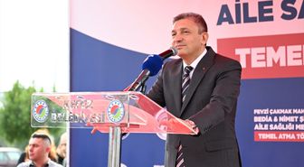 Antalya'da bir aile sağlığı merkezi ve 112 istasyonu açıldı, bir merkezin temeli atıldı