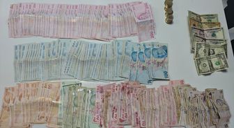 Antalya'da dilencinin üzerinden 27 bin lira çıktı