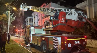 Antalya'da evde çıkan yangın hasara neden oldu