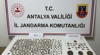 Antalya'da tarihi eser kaçakçılığı operasyonunda 2 kişi yakalandı