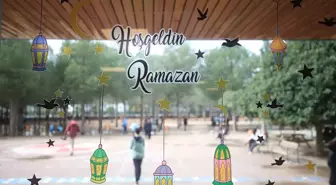 Antalya, Isparta ve Burdur'da süslenen okullarda ramazan heyecanı yaşatılıyor