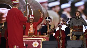 Antalya'nın fethinin yıl dönümünde MSB Mehteran Birliği Konser verdi