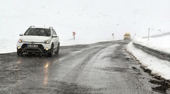 Ardahan ve Kars'ta yoğun kar ulaşımı aksattı