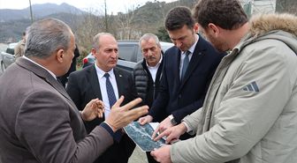 Arhavi OSB'de sondaj çalışması başladı