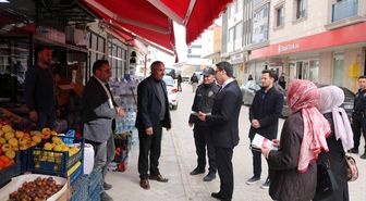 Asarcık Kaymakamı Korkmaz, tütün denetimine katıldı