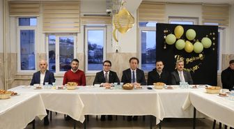Asarcık Kaymakamı Korkmaz, Yatılı Bölge Ortaokulu'nda iftar programına katıldı
