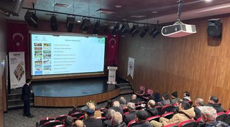 Asarcık'ta çiftçilere bilgilendirme yapıldı