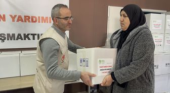 ATİB'ten Hatay'daki depremzede ve yetimlere ramazan yardımı