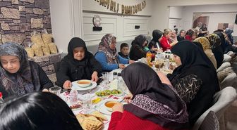 Atkaracalar'da kadınlar iftar sofrasında buluştu