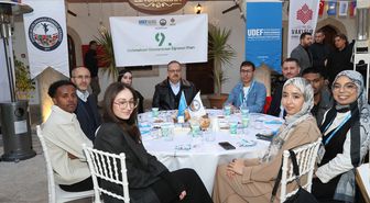 Aydın'daki iftar yemeğinde 30 ülkeden 250 öğrenci bir araya geldi