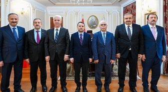 AYM Başkanı Özkaya'dan Adalet Bakanı Gürlek'e ziyaret