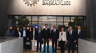 Azerbaycan Medya Kalkınma Ajansı heyeti, Dezenformasyonla Mücadele Merkezini ziyaret etti
