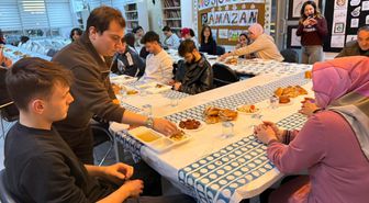 Bafra'da gönüllü geçler iftarda buluştu
