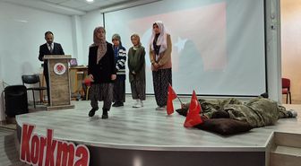 Bahşılı'da İstiklal Marşı'nın kabulü dolayısıyla program düzenlendi