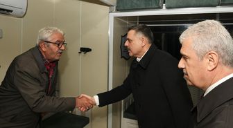 Bakan Çiftçi, şehit Uzman Çavuş Akarsel'in ailesini ziyaret etti