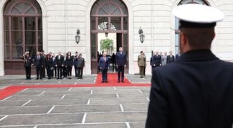 Bakan Güler, İtalya Savunma Bakanı Crosetto ile bir araya geldi