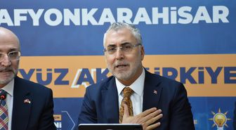 Bakan Işıkhan, AK Parti Afyonkarahisar İl Başkanlığı'nda konuştu Açıklaması