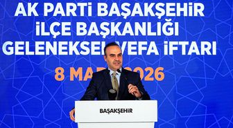 Bakan Kacır, AK Parti Başakşehir İlçe Başkanlığı Geleneksel Vefa İftarı'nda konuştu Açıklaması