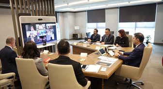 Bakan Kurum, BM COP Bürosu üyeleriyle video konferans yöntemiyle görüştü