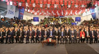 Bakan Kurum, Hatay'da 'Yüzyılın Konut Projesi' kura çekiminde konuştu Açıklaması