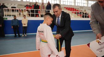 Bala'da tekvando kuşak sınavı heyecanı yaşandı