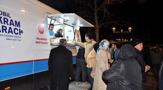 Balıkesir'de gençler Zağnos Paşa Cami'nde buluştu