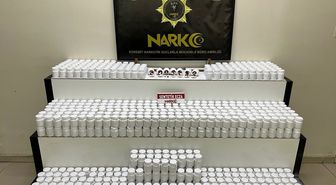Balıkesir'de uyuşturucu operasyonunda 42 bin 600 sentetik hap ele geçirildi