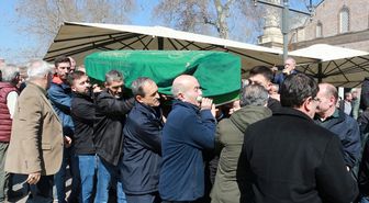 Balıkesir'in tanınmış esnafından Sinan Ergüven'in cenazesi toprağa verildi
