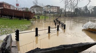 Bartın'da sağanak taşkına neden oldu