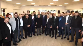 Başkan Büyükkılıç, Kafkas Derneği'nin yeni hizmet binasının açılışına katıldı