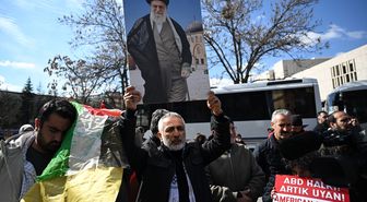 Başkentte ABD ve İsrail'in İran'a yönelik saldırıları protesto edildi