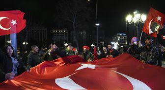Başkentte milli takım coşkusu yaşandı