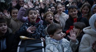 Batı Trakya'da ramazan asırlık davul geleneğiyle karşılandı