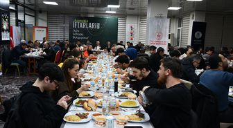 Batman'da üniversite öğrencileri 'Kampüs İftarları' programında buluştu