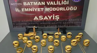 Batman'daki kuyumcu soygununa ilişkin 5 şüpheli tutuklandı