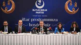 BBP Genel Başkanı Destici, basın mensuplarıyla iftarda bir araya geldi Açıklaması