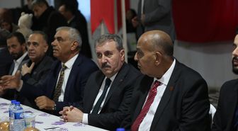 BBP Genel Başkanı Destici, Hatay'da iftar programında konuştu Açıklaması