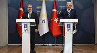 BBP Genel Başkanı Destici, İYİ Parti Genel Başkanı Dervişoğlu'nu ziyaret etti