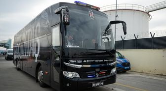 Beşiktaş kafilesi, Ankara'ya geldi