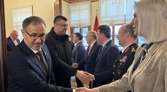 Bilecik'te il protokolü bayramlaştı