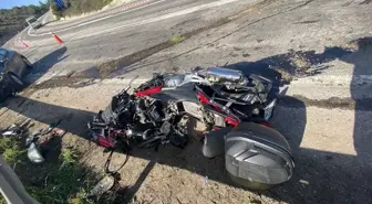 Bilecik'te otomobile çarpan motosiklet sürücüsü öldü