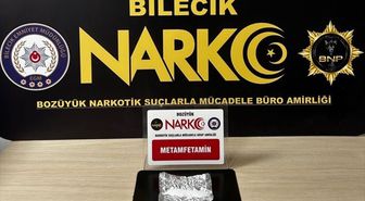 Bilecik'te üzerinde uyuşturucu madde bulunan zanlı gözaltına alındı