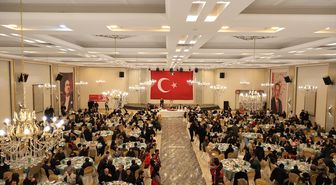 Bingöl'de şehit aileleri ve gaziler için iftar programı düzenlendi